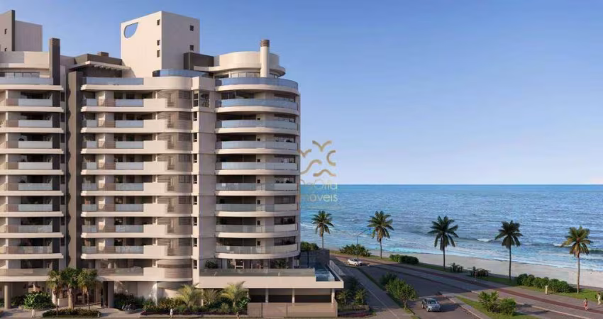 Apartamento Garden com 3 dormitórios sendo as 3 suítes, 3 vagas de garagens, à venda - Centro - Guaratuba/PR localização incrível, Pé na Areia.