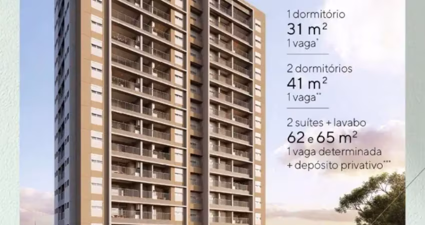 Apartamento de 1 e 2 dorm com opção vaga e varanda - metro conceição
