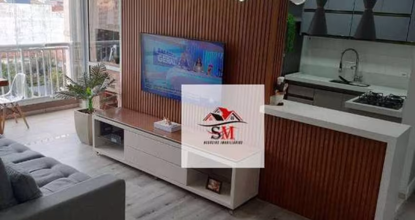 Apartamento com 2 dormitórios à venda, 74 m² por R$ 636.000,00 - Centro - São Bernardo do Campo/SP