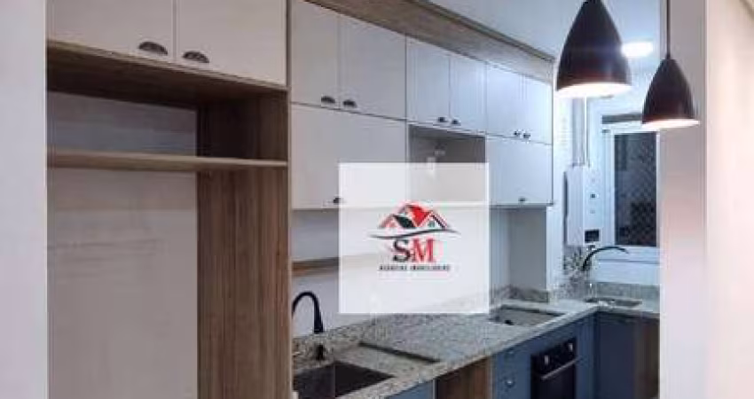 Apartamento com 2 dormitórios, 52 m² - venda por R$ 445.000,00 ou aluguel por R$ 3.650,00/mês - Rudge Ramos - São Bernardo do Campo/SP