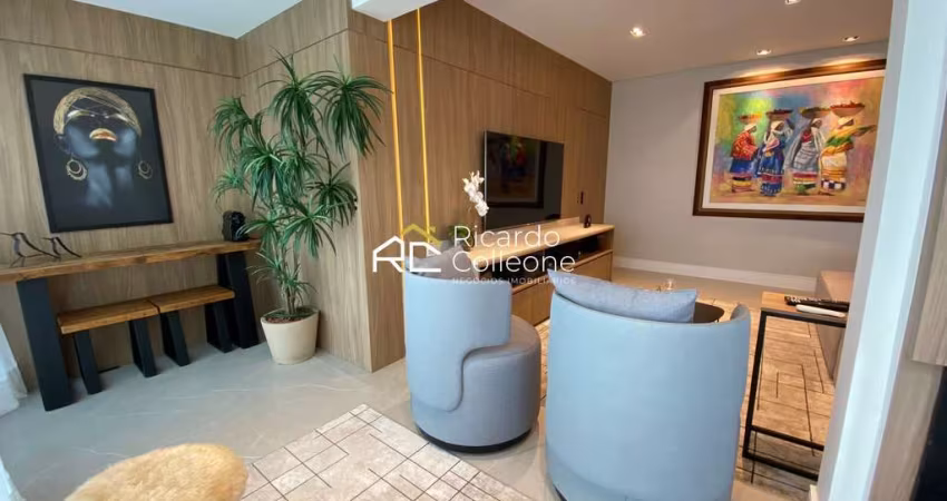 Apartamento Alto Padrão, PORTEIRA FECHADA, Face Norte, 166m2, 4 Quartos sendo 3 Suítes, 3 Vagas.