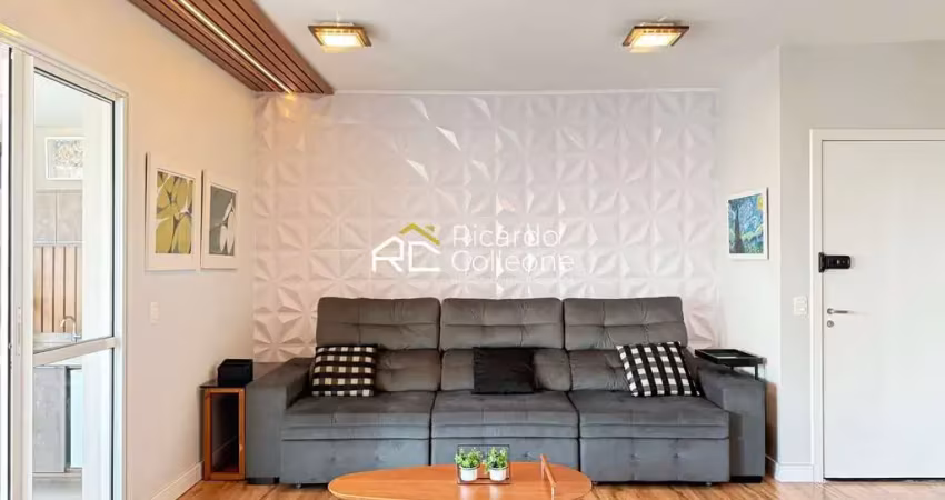 Apartamento alto padrão, 131m2, 04 quartos, 01 suíte, 02 vagas.