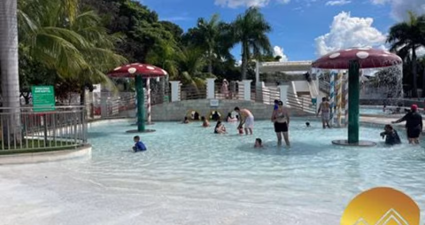 Flat Mobiliado, piscinas, sauna, no Lacqua diRoma IV – Caldas Novas