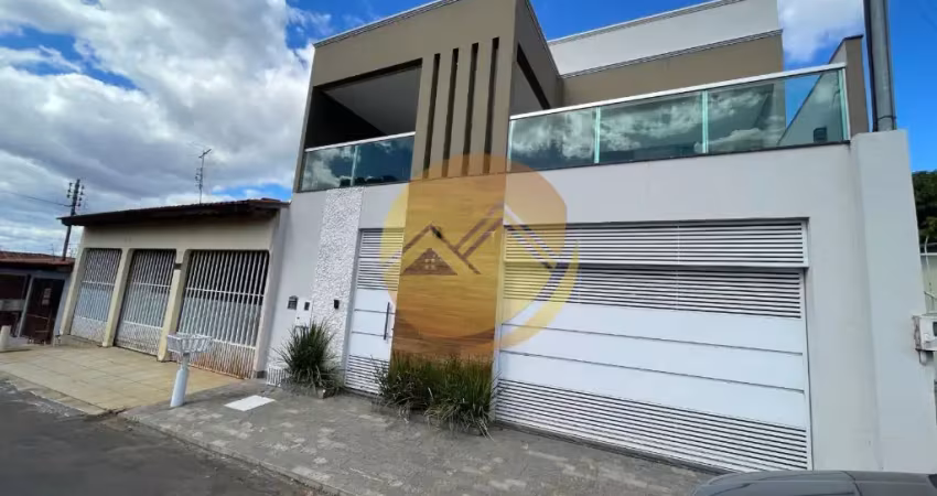 Sobrado de alto padrão em caldas novas com 4 suítes e acabamento de luxo!
