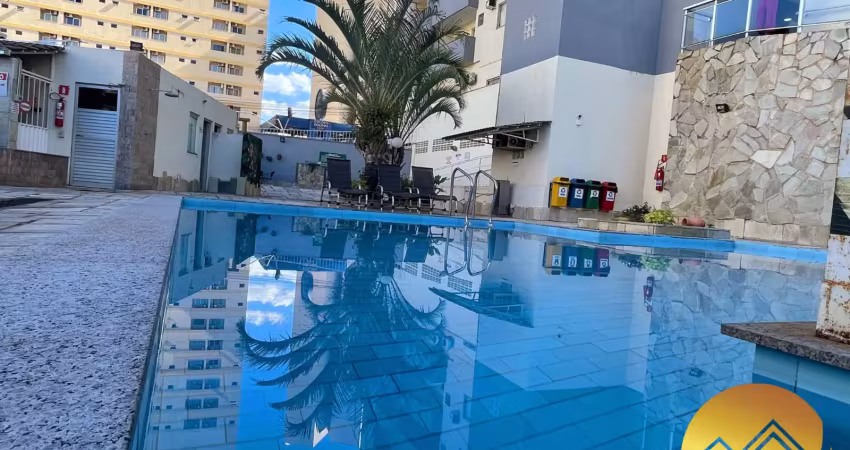 Flat mobiliado em caldas novas! apartamento com 1 quarto suíte, piscinas, sauna
