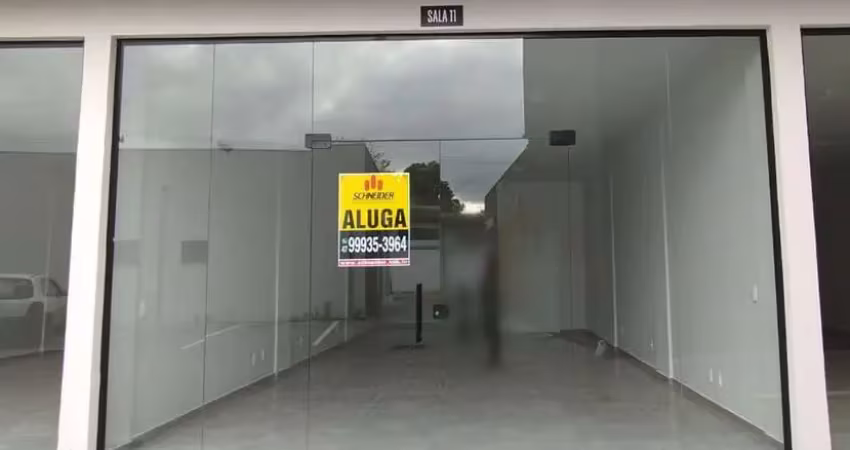 Sala comercial para alugar no bairro carijós em indaial/sc