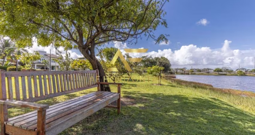 Lote em frente ao lago no Condomínio Melício Machado, Aruana (15x30 m²).
