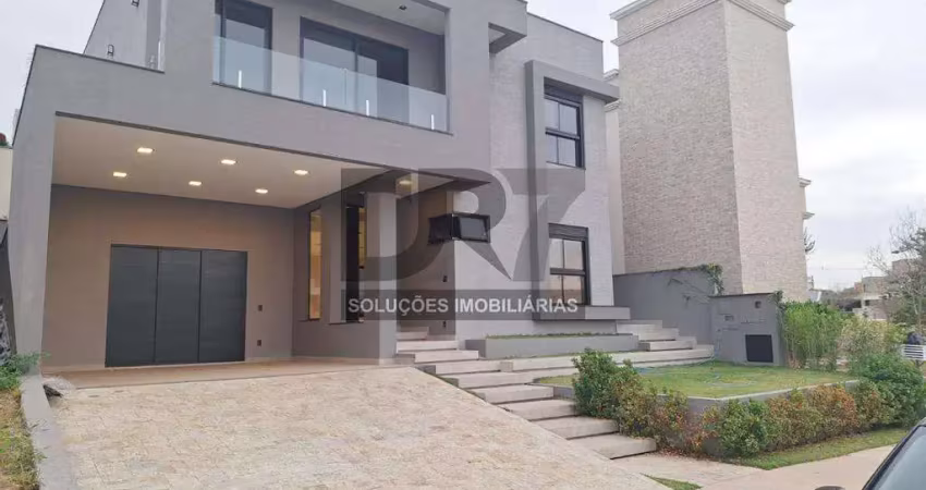 Sobrado à venda em campinas, loteamento parque dos alecrins, com 4 suítes, com 302 m²