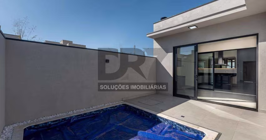 Casa à venda em Paulínia, Parque Brasil 500, com 3 suítes, com 198 m², Residencial Santorini