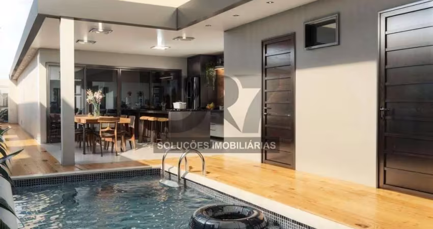Casa à venda em campinas, loteamento residencial arborais, com 3 suítes, com 214 m²