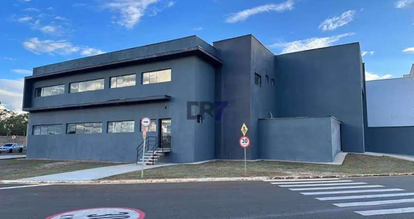 Amplo galpão industrial para alugar em limeira/sp, com 750 m²