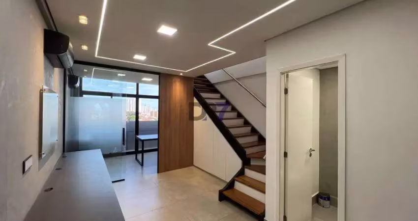 Sala à venda e para alugar em Campinas, Jardim Chapadão, com 66 m², Due Uffício