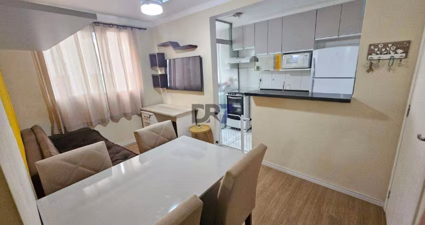 Apartamento à venda, 45 m², 2 dormitórios, vaga coberta, Pq. São Martinho - Campinas/SP