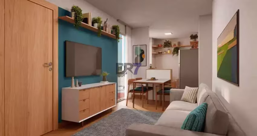 Apartamento à venda em campinas, loteamento residencial novo mundo, com 2 quartos, com 40 m²