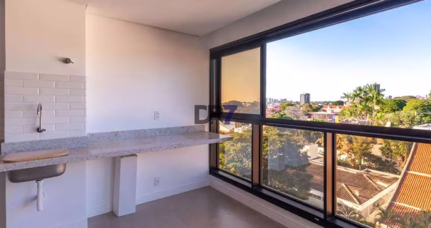 Apartamento à venda em campinas, nova campinas, com 1 quarto, com 47.64 m², condomínio halma
