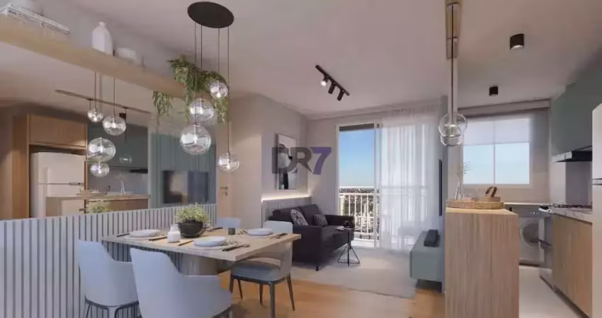 Apartamento à venda em campinas, vila palácios, com 1 quarto, com 40.58 m², seleto amoreiras