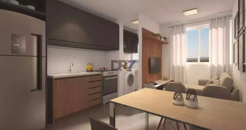 Apartamento à venda em campinas, parque cidade campinas, com 2 quartos, com 36.86 m²