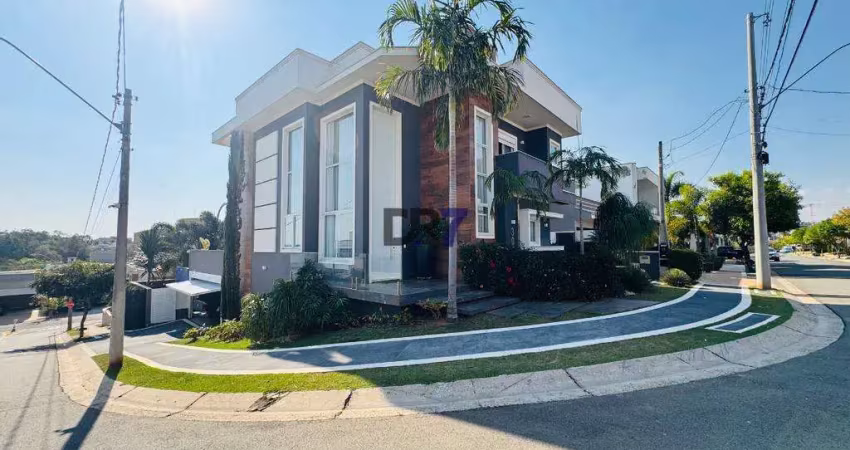 Casa mobiliada com quatro suítes swiss park, totalmente equipada com marcenaria de alto padrão e closets completos. ambientes integrados que valorizam a convivência e trazem sofisticação ao projeto. á
