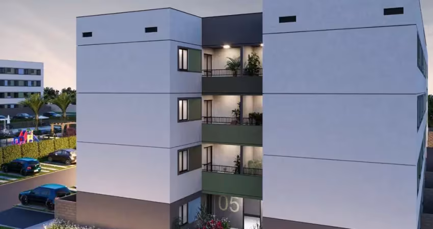 Apartamento para venda em contagem, três barras, 2 dormitórios, 1 banheiro, 1 vaga