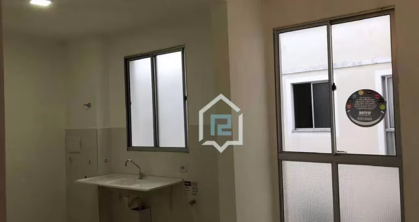 Apartamento com 2 dormitórios à venda, 41 m² por R$ 179.900 - Caguaçu - Sorocaba/SP