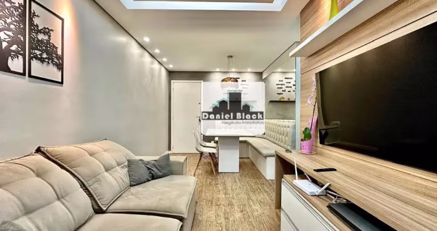 Belíssimo apartamento 3 quartos c/ suíte, varanda e planejados, à venda no bairro candelária por r$ 447.000,00