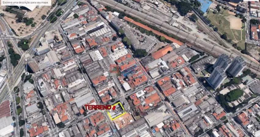 Terreno à venda na Rua Brigadeiro Galvão, 1, Barra Funda, São Paulo