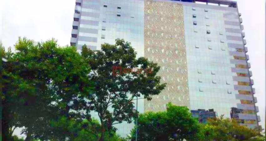 Locação sala comercial chacára santo antônio, 1 sala e 9 vagas