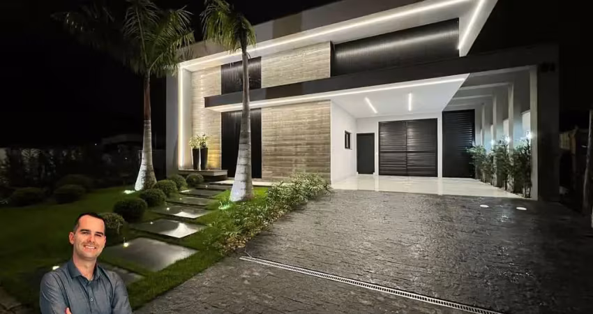 Casa alto padrão com piscina no condomínio reserva da pedra – pedra branca | palhoça/sc