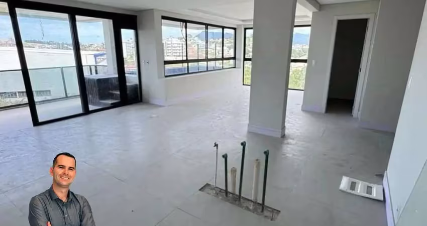 Apartamento à venda, 3 suítes e lavabo, vista livre - pedra branca - palhoça/sc