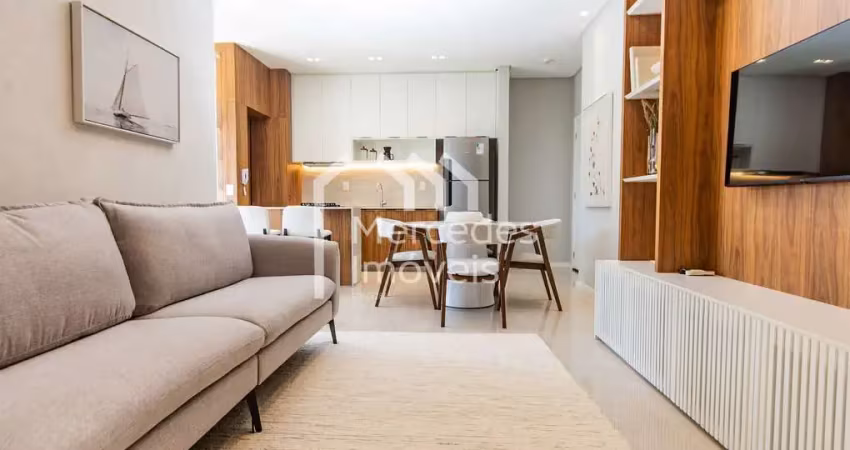 Apartamento decorado com 2 suítes à venda, 73 m² - fazenda - itajaí/sc