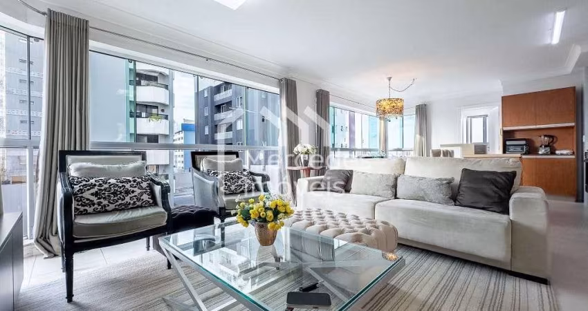Apartamento mobiliado, 1 suíte + 2 dormitórios à venda, 102 m² por R$ 1.320.000 - Centro - Itajaí/S