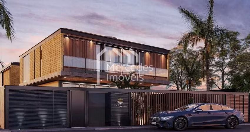 Casa com 4 suítes a 120m da praia  à venda, 344 m² por R$ 10.800.000 - Praia do Estaleiro - Balneár