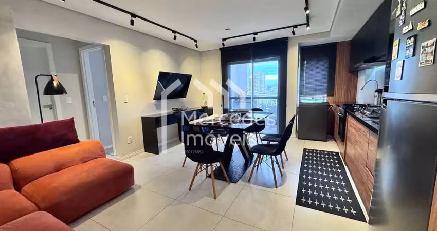 Apartamento mobiliado com 1 suíte + 1 dormitório à venda, vila operária, itajaí, sc
