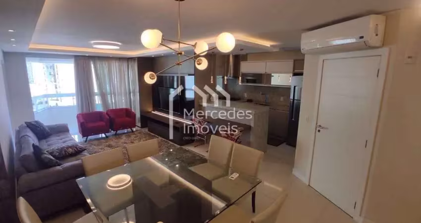 Apartamento mobiliado com 3 suítes à venda, 117 m² por r$ 1.400.000 - fazenda - itajaí/sc