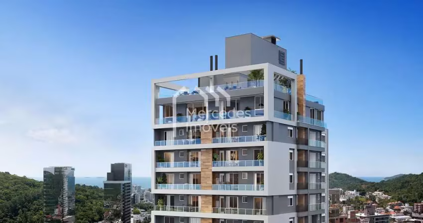 Apartamento diferenciado 1 suíte + 1 dormitório - à venda, praia brava de itajaí, itajaí, sc