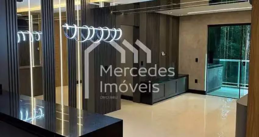 Apartamento à venda semimobiliado com 3 suítes, cabeçudas, itajaí, sc