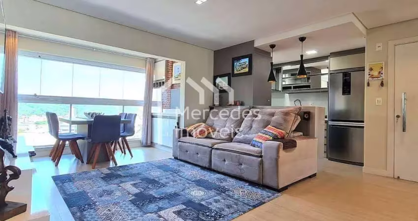 Apartamento semimobiliado 2 suítes à venda, ressacada, itajaí, sc