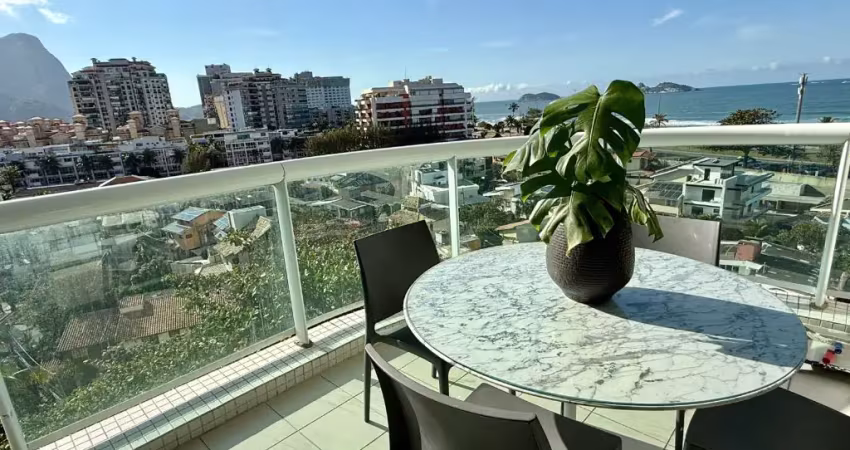 Apartamento barra  flat wyndhan, 52m², mobiliado, 1 vaga, praia