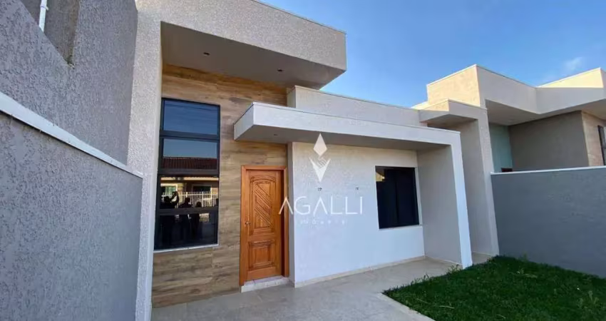 Casa com 3 dormitórios à venda, 72 m² por R$ 480.000,00 - Eucaliptos - Fazenda Rio Grande/PR