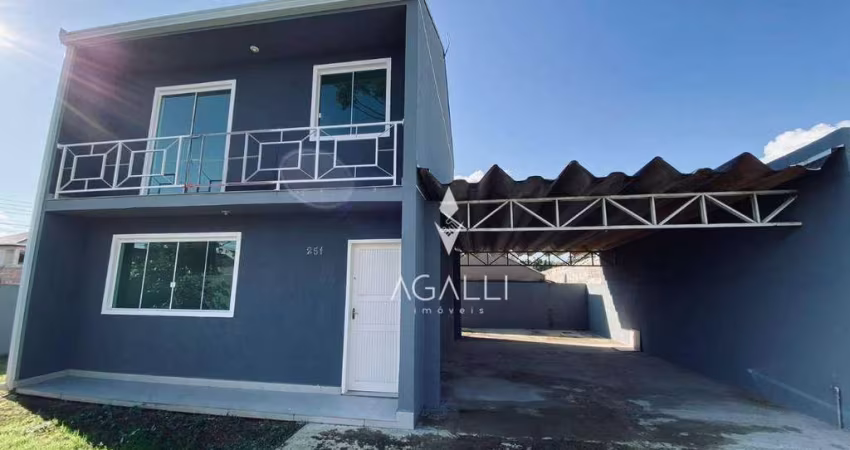 Sobrado com 2 dormitórios à venda, 75 m² por R$ 390.000,00 - Eucaliptos - Fazenda Rio Grande/PR