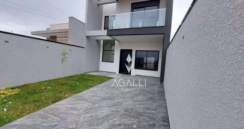 Sobrado com 3 dormitórios à venda, 144 m² por R$ 750.000,00 - Eucaliptos - Fazenda Rio Grande/PR