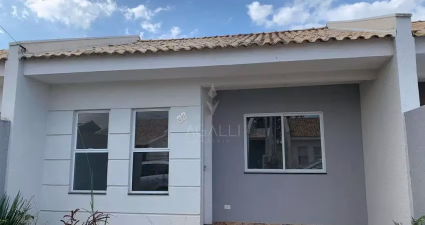 Casa com 2 dormitórios à venda, iguaçu  , fazenda rio grande - pr