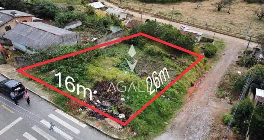 Amplo terreno à venda, iguaçu  com 416m  , fazenda rio grande - pr