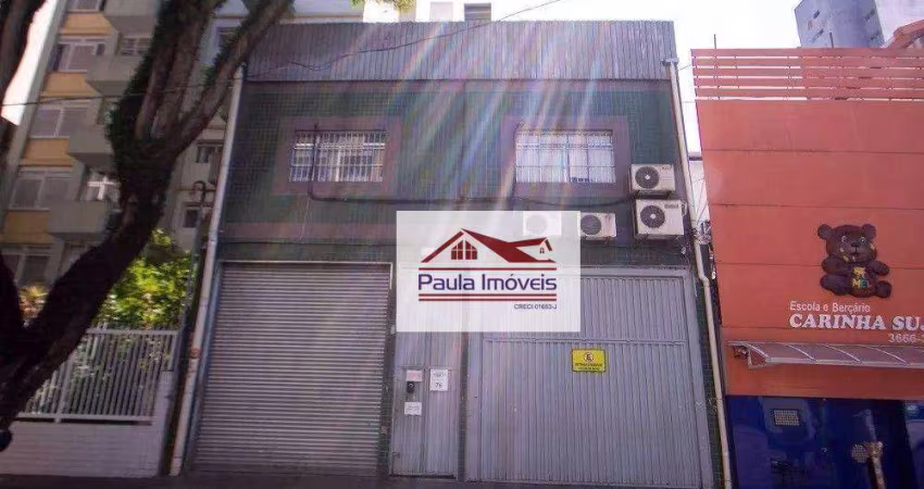 Galpão para alugar, 1000 m² por R$ 35.164,00/mês - Vila Buarque - São Paulo/SP