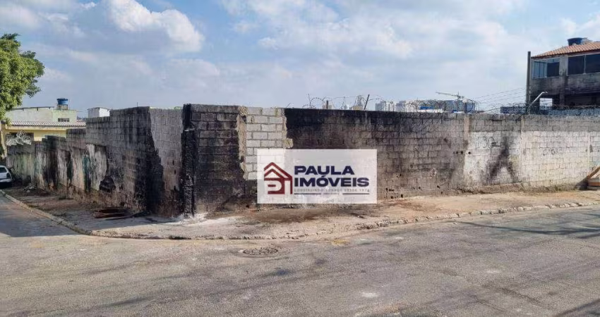 Terreno à venda, 965 m² por R$ 1.158.000,00 - Vila Curuçá - São Paulo/SP