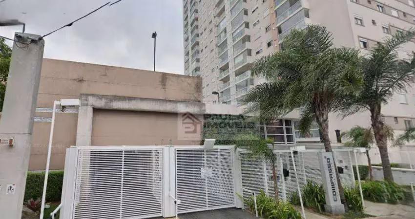 Apartamento com 1 dormitório para alugar, 60 m² por r$ 1.900/mês + condomínio r$ 590, + iptu 81, - vila endres - guarulhos/sp