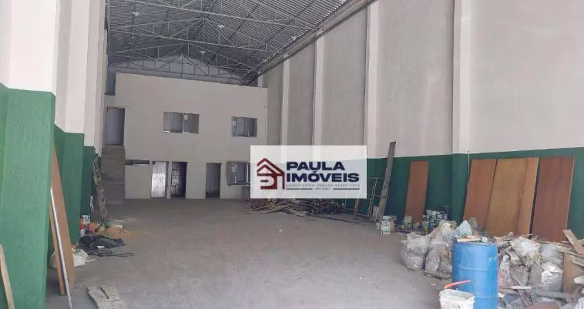Galpão para alugar, 400 m² por r$ 14.400,00/mês - parque novo mundo - são paulo/sp