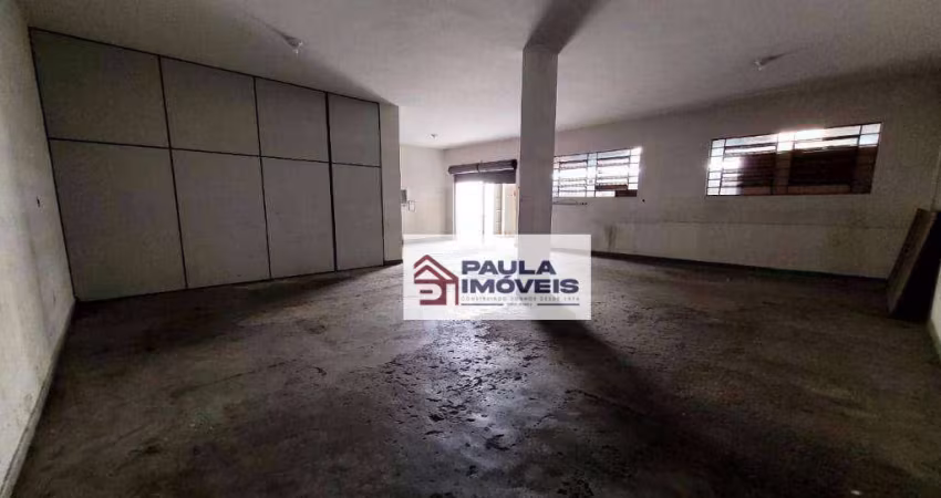 Salão para alugar, 200 m² por R$ 5.532/mês - Parque Novo Mundo - São Paulo/SP