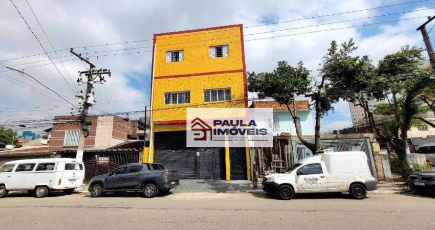 Apartamento com 1 dormitório para alugar, 55 m² por R$ 1.700,00/mês - Parque Novo Mundo - São Paulo/SP