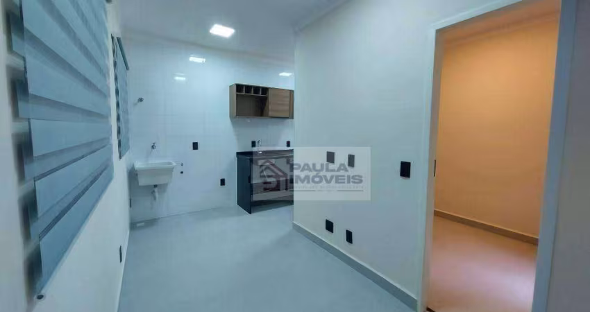 Apartamento com 1 dormitório para alugar, 27 m² por R$ 1.700,01/mês - Gopoúva - Guarulhos/SP